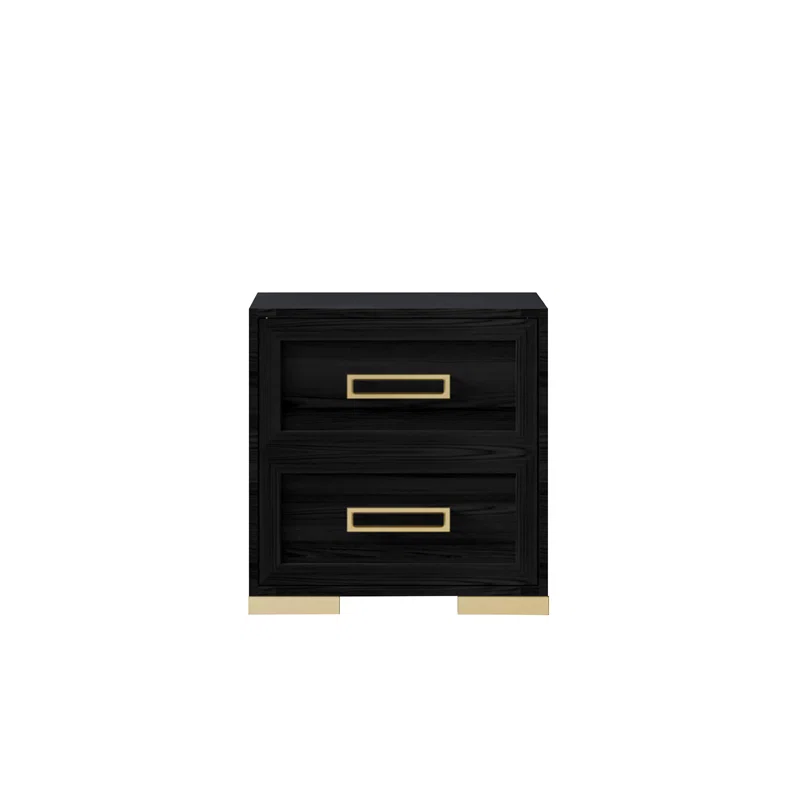 Golden Glow Modern Nghtstand